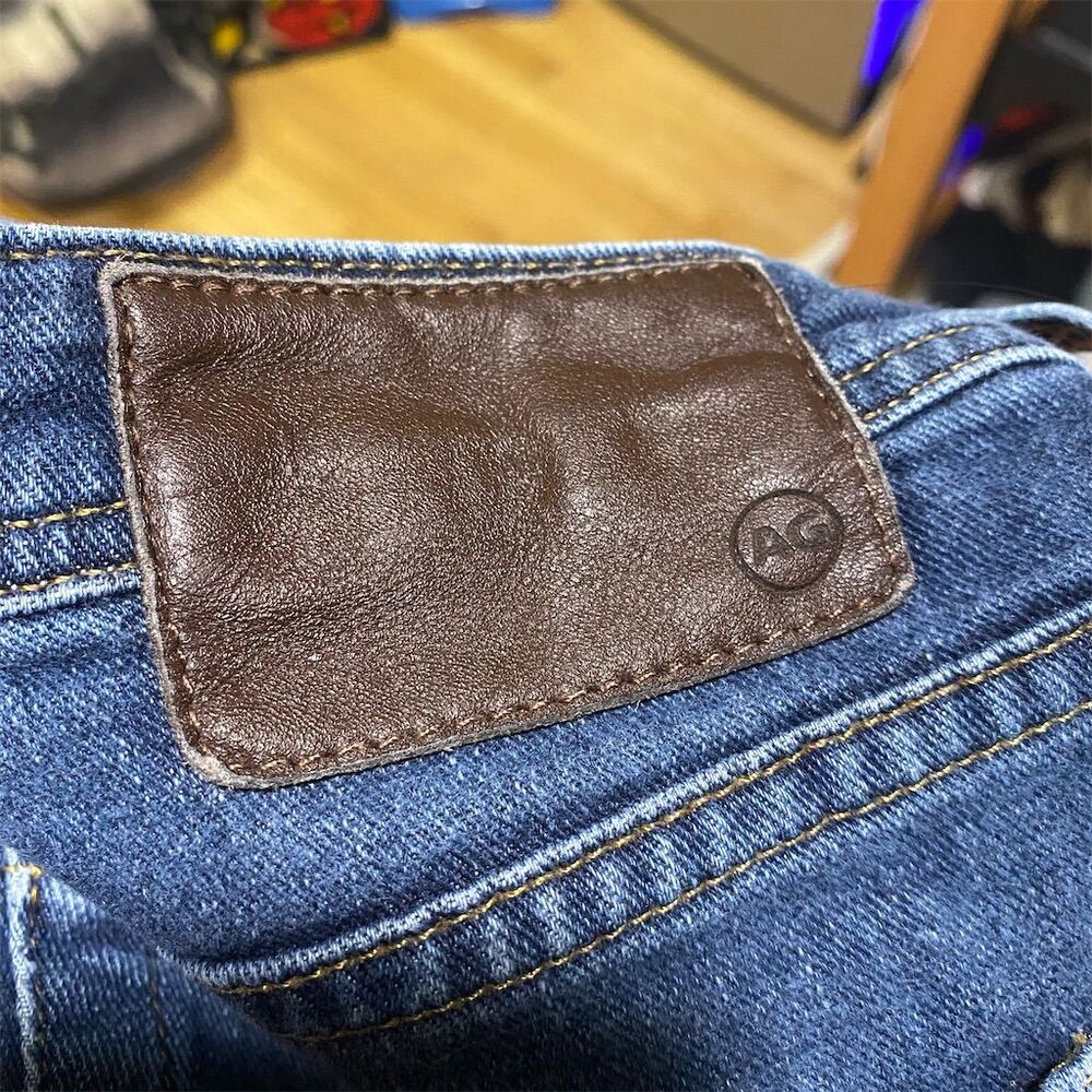 AG Men's The Everett Slim Straight Jeans Dark Blue Size 32 Vintage Denim